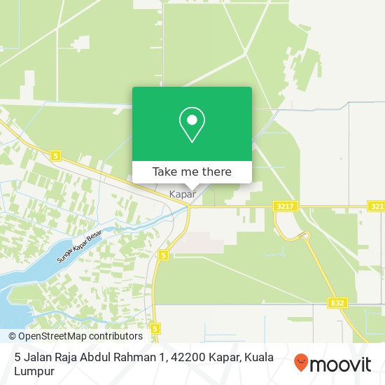 5 Jalan Raja Abdul Rahman 1, 42200 Kapar map