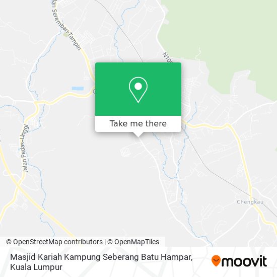 Masjid Kariah Kampung Seberang Batu Hampar map