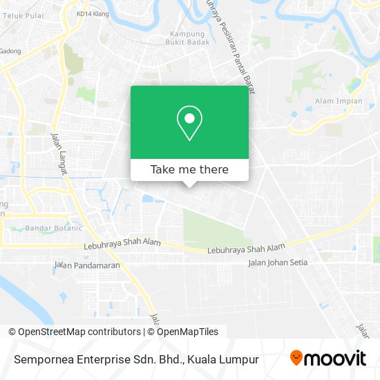 Sempornea Enterprise Sdn. Bhd. map