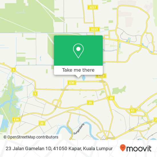 23 Jalan Gamelan 1D, 41050 Kapar map