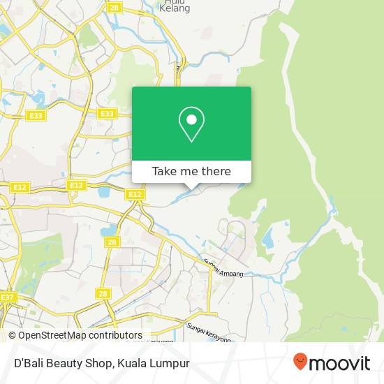 D'Bali Beauty Shop map