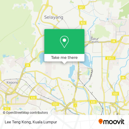Lee Teng Kong map