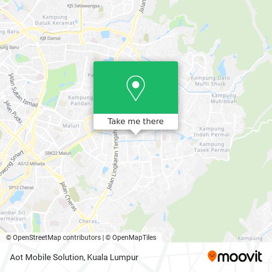 Aot Mobile Solution map