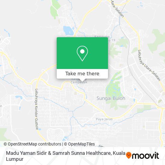 Madu Yaman Sidir & Samrah Sunna Healthcare map