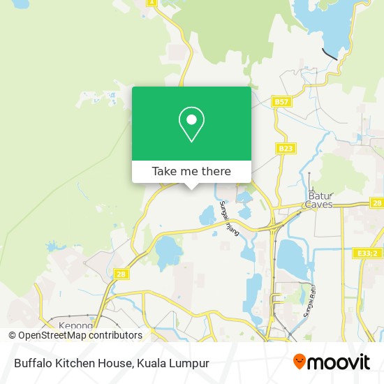 Buffalo Kitchen House map