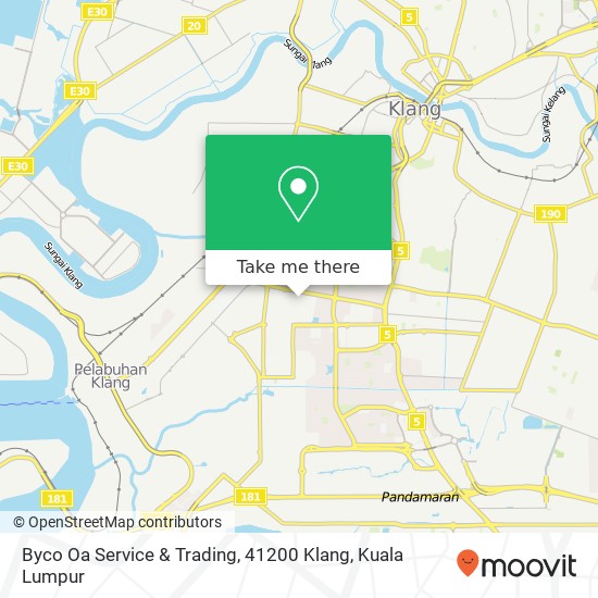 Byco Oa Service & Trading, 41200 Klang map