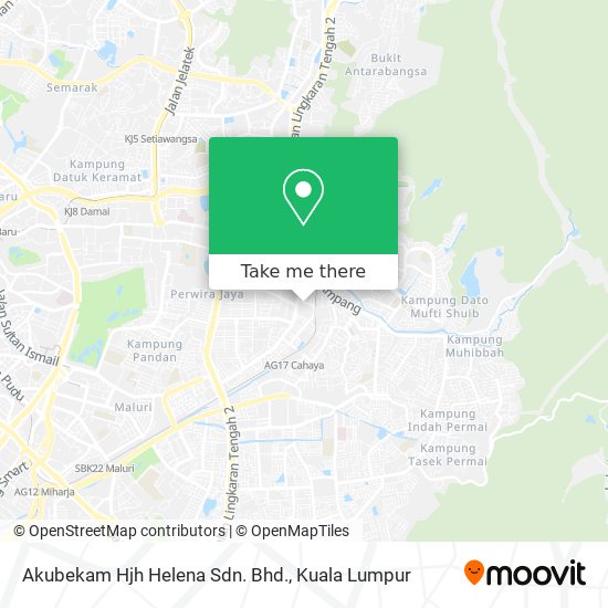 Akubekam Hjh Helena Sdn. Bhd. map