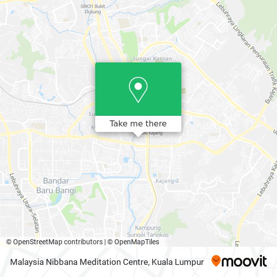 Malaysia Nibbana Meditation Centre map