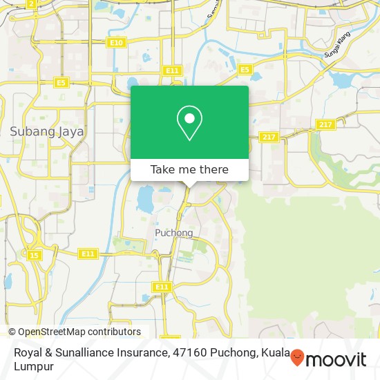 Peta Royal & Sunalliance Insurance, 47160 Puchong