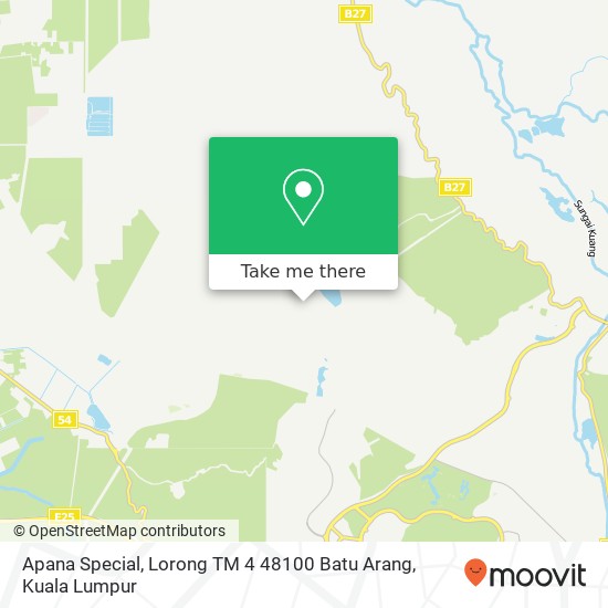 Apana Special, Lorong TM 4 48100 Batu Arang map