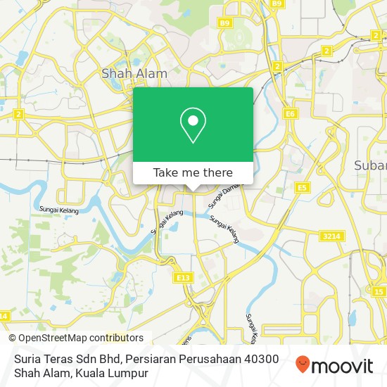 Peta Suria Teras Sdn Bhd, Persiaran Perusahaan 40300 Shah Alam