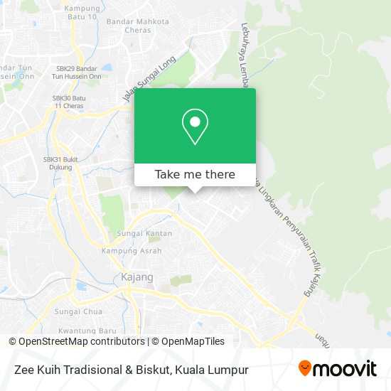 Zee Kuih Tradisional & Biskut map