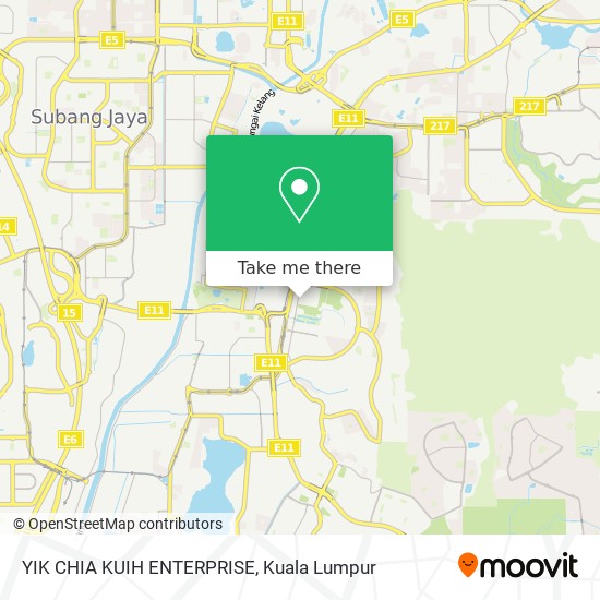 YIK CHIA KUIH ENTERPRISE map