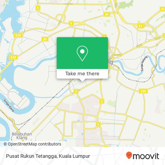 Pusat Rukun Tetangga map