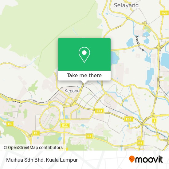 Muihua Sdn Bhd map