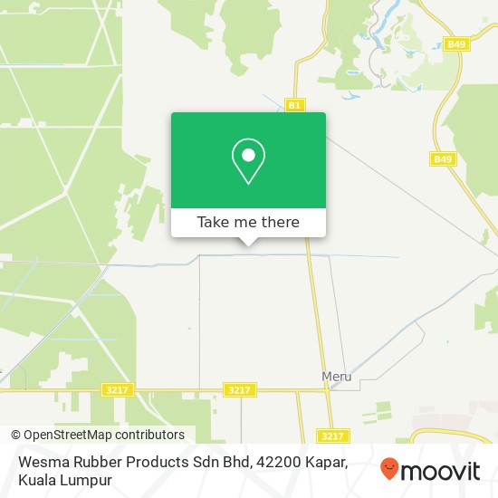 Wesma Rubber Products Sdn Bhd, 42200 Kapar map