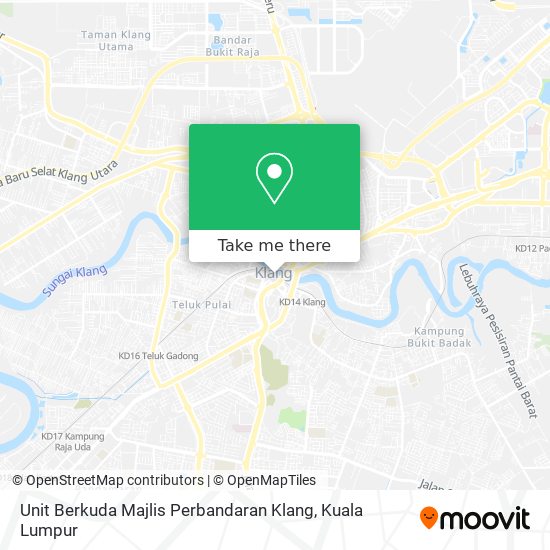 Unit Berkuda Majlis Perbandaran Klang map