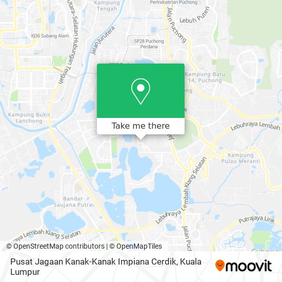 Pusat Jagaan Kanak-Kanak Impiana Cerdik map