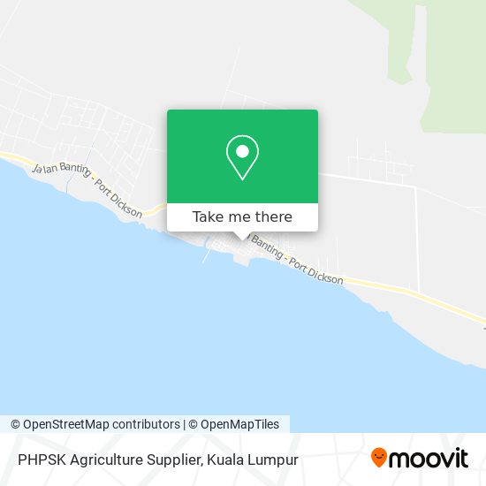 Peta PHPSK Agriculture Supplier