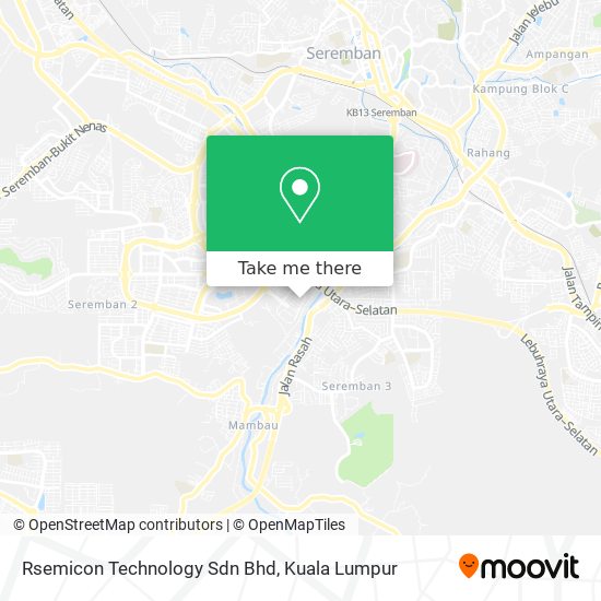 Rsemicon Technology Sdn Bhd map