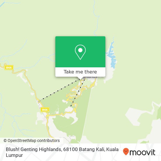 Blush! Genting Highlands, 68100 Batang Kali map