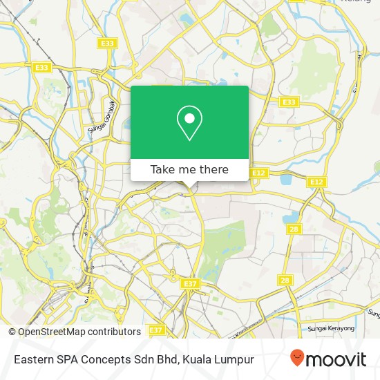 Eastern SPA Concepts Sdn Bhd map