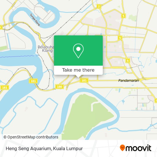 Peta Heng Seng Aquarium