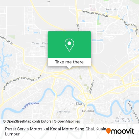 Pusat Servis Motosikal Kedai Motor Seng Chai map