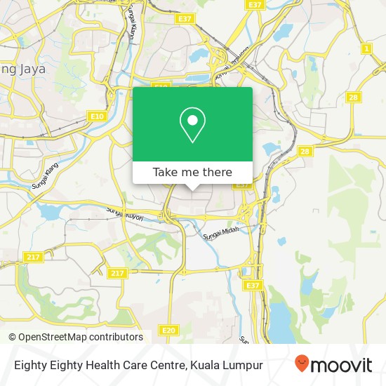 Eighty Eighty Health Care Centre map