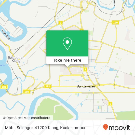 Mtib - Selangor, 41200 Klang map