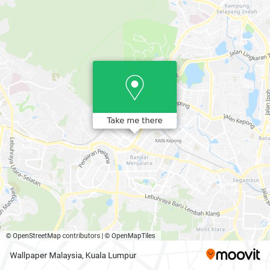 Wallpaper Malaysia map