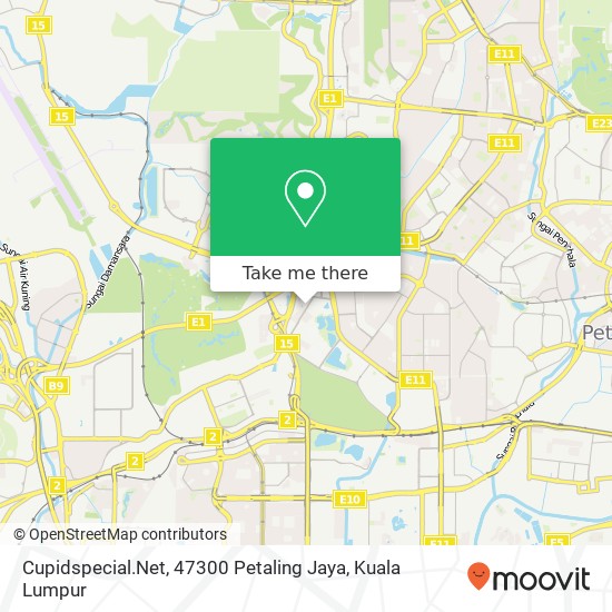 Cupidspecial.Net, 47300 Petaling Jaya map