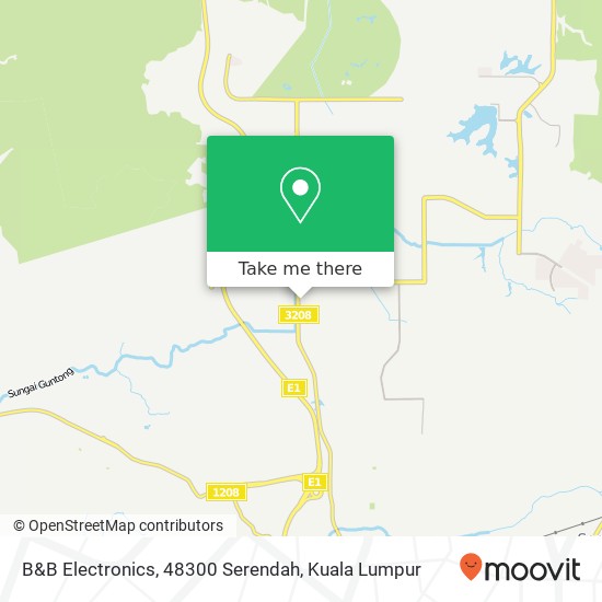 B&B Electronics, 48300 Serendah map