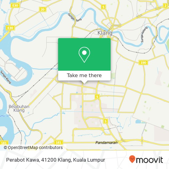 Perabot Kawa, 41200 Klang map