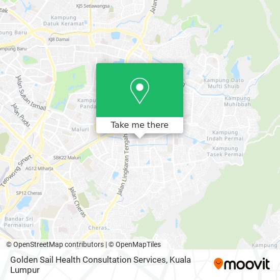 Golden Sail Health Consultation Services map