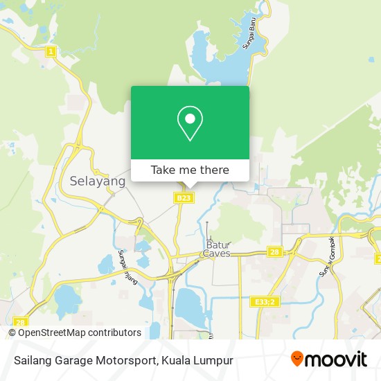 Sailang Garage Motorsport map