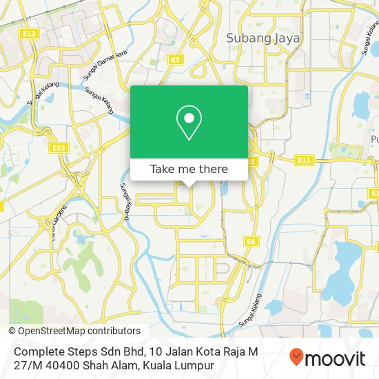 Complete Steps Sdn Bhd, 10 Jalan Kota Raja M 27 / M 40400 Shah Alam map