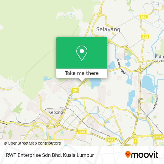 RWT Enterprise Sdn Bhd map