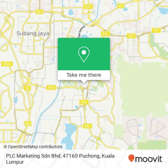 PLC Marketing Sdn Bhd, 47160 Puchong map