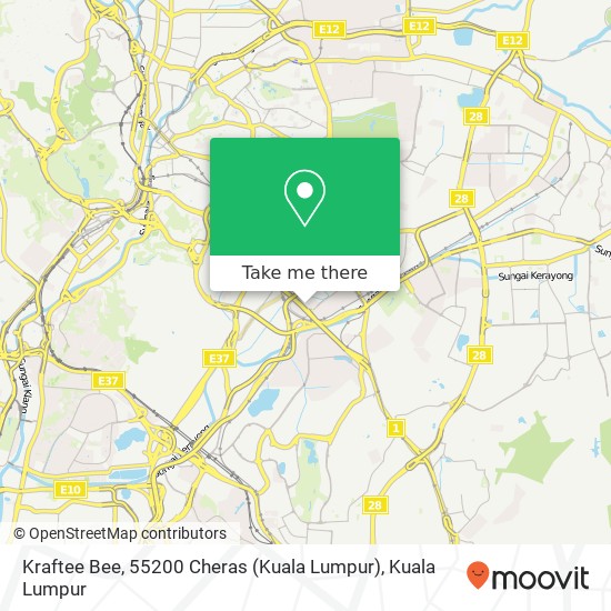 Kraftee Bee, 55200 Cheras (Kuala Lumpur) map