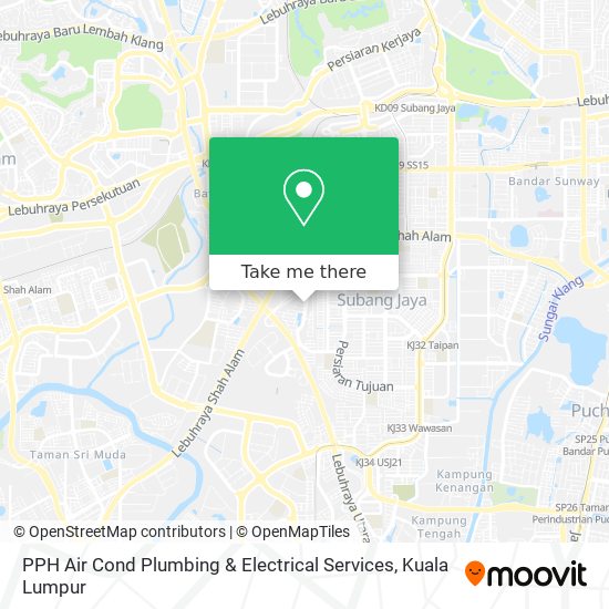 PPH Air Cond Plumbing & Electrical Services map