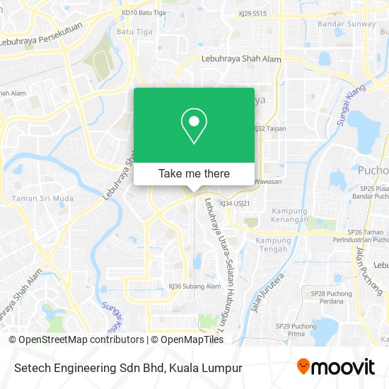 Setech Engineering Sdn Bhd map