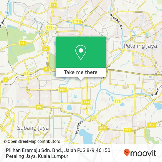 Peta Pilihan Eramaju Sdn. Bhd., Jalan PJS 8 / 9 46150 Petaling Jaya