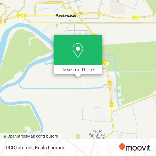 DCC Internet, 42500 Telok Panglima Garang map