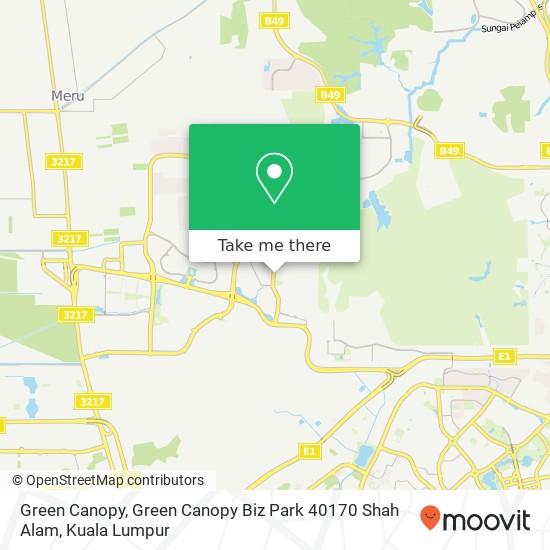 Green Canopy, Green Canopy Biz Park 40170 Shah Alam map
