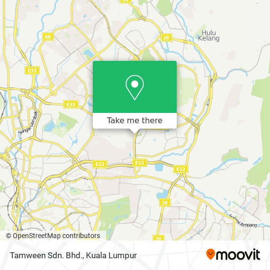 Tamween Sdn. Bhd. map