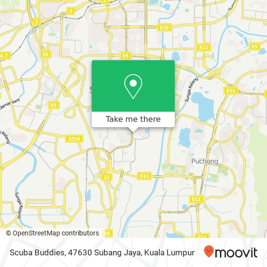 Scuba Buddies, 47630 Subang Jaya map