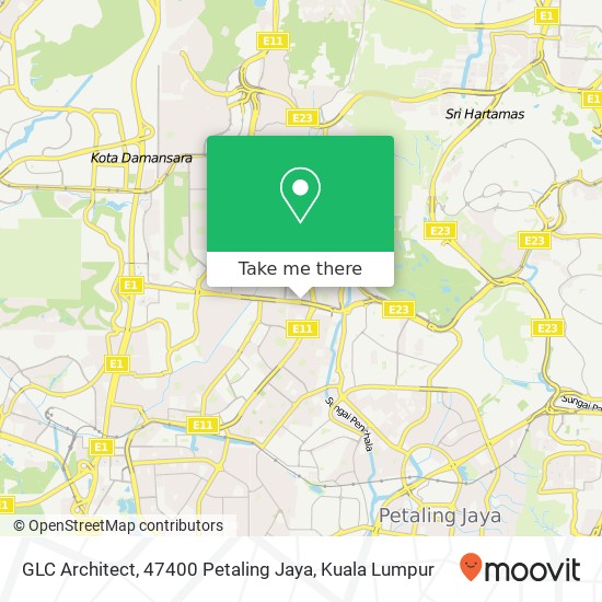 GLC Architect, 47400 Petaling Jaya map