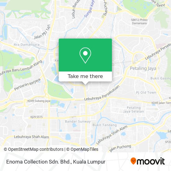 Enoma Collection Sdn. Bhd. map