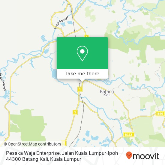 Pesaka Waja Enterprise, Jalan Kuala Lumpur-Ipoh 44300 Batang Kali map